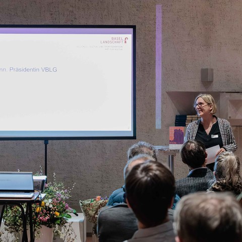Nadine Jermann, Präsidentin VBLG. Vergrösserte Ansicht