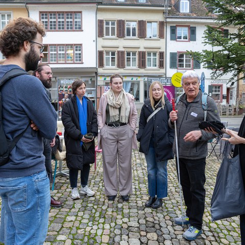 Sicher gehen, Vertrauen aufbauen mit Josef Camenzind. Vergrösserte Ansicht