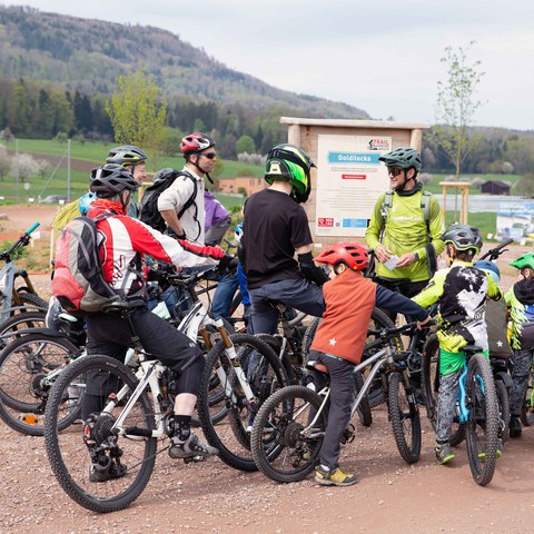 Die Fahrkurse auf dem Trailcenter stiessen auf Interesse. Vergrösserte Ansicht