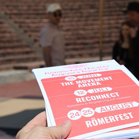 Theater Augusta Raurica, Spielzeit 2024. Vergrösserte Ansicht