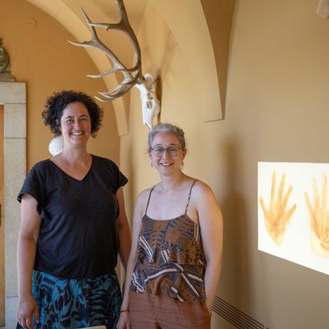 V.L. Patricia Huijnen und Alessia Conidi.jpg. Vergrösserte Ansicht