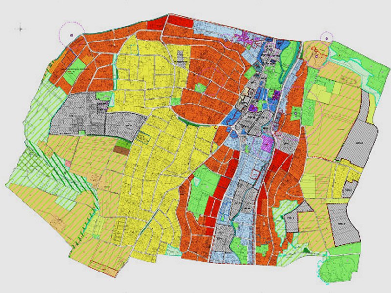 Zonenplan einer Gemeinde